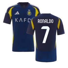 Al-Nassr Cristiano Ronaldo #7 Borta Kläder 2024-25 Kortärmad